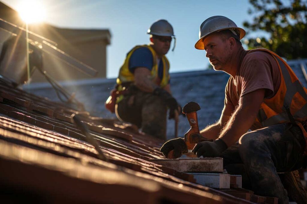 Roofing photo from Adobe Stock